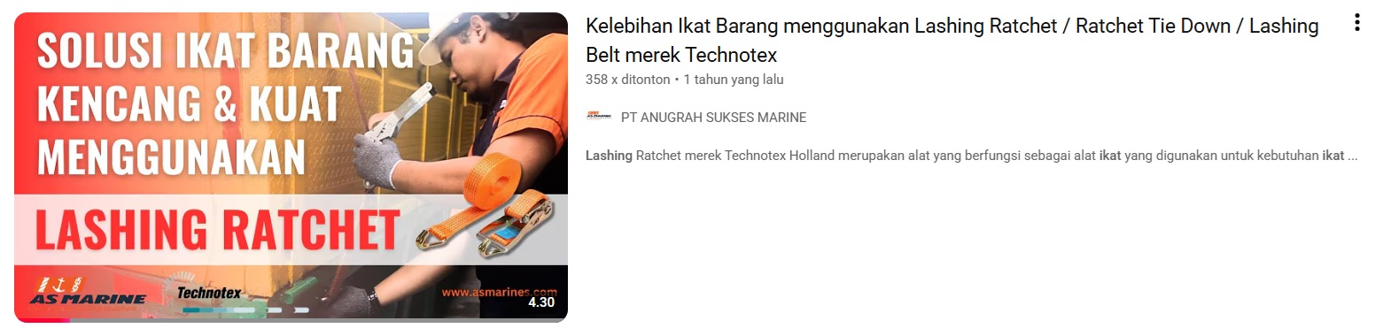 cara-penggunaan-lashing-ratchet